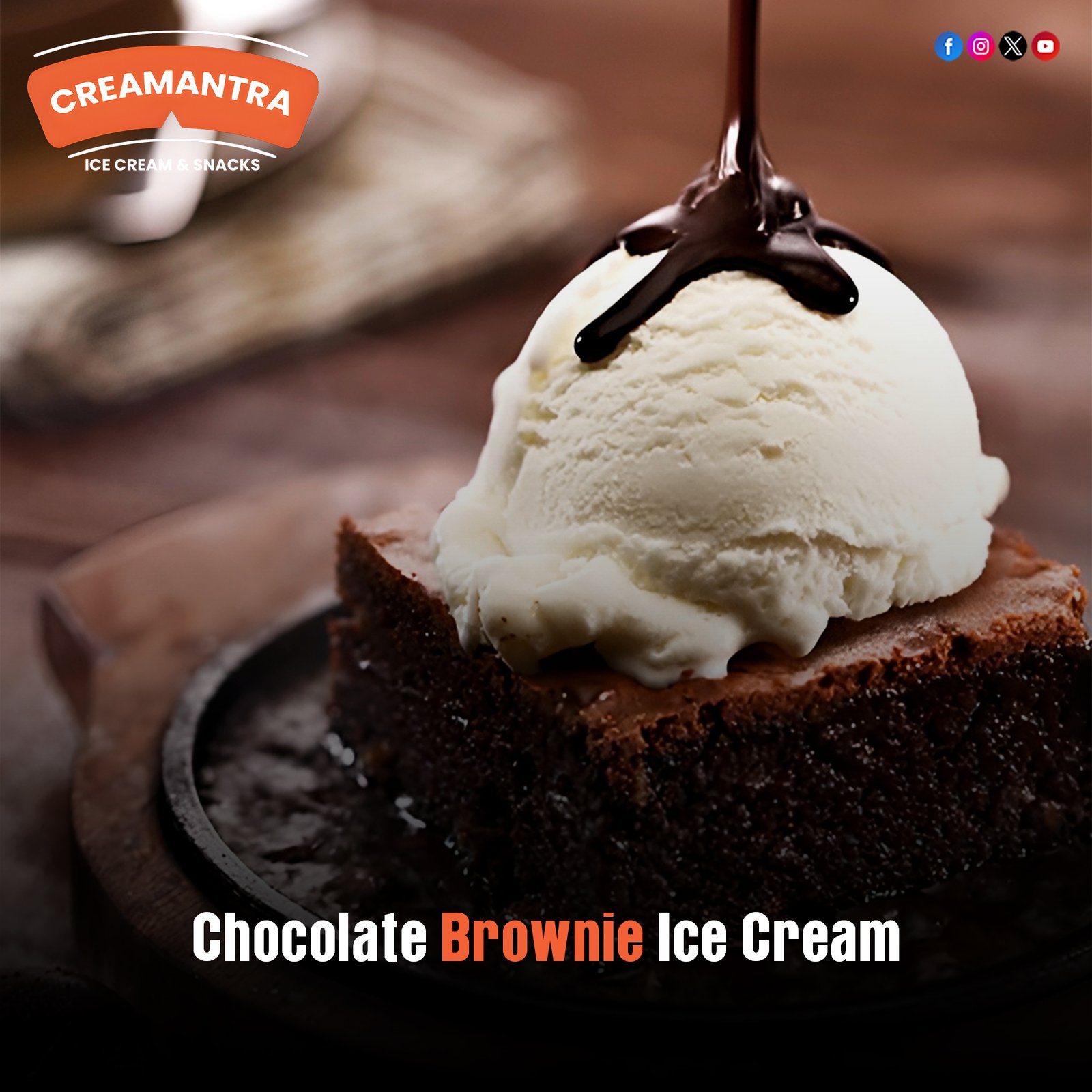 Best Brownie with Ice Cream in Nerul