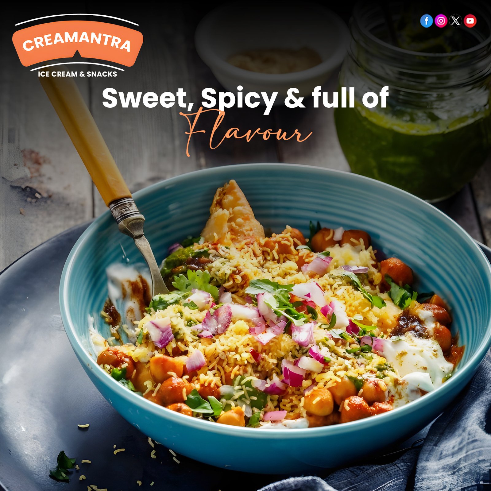 chole samosa chaat near seawoods